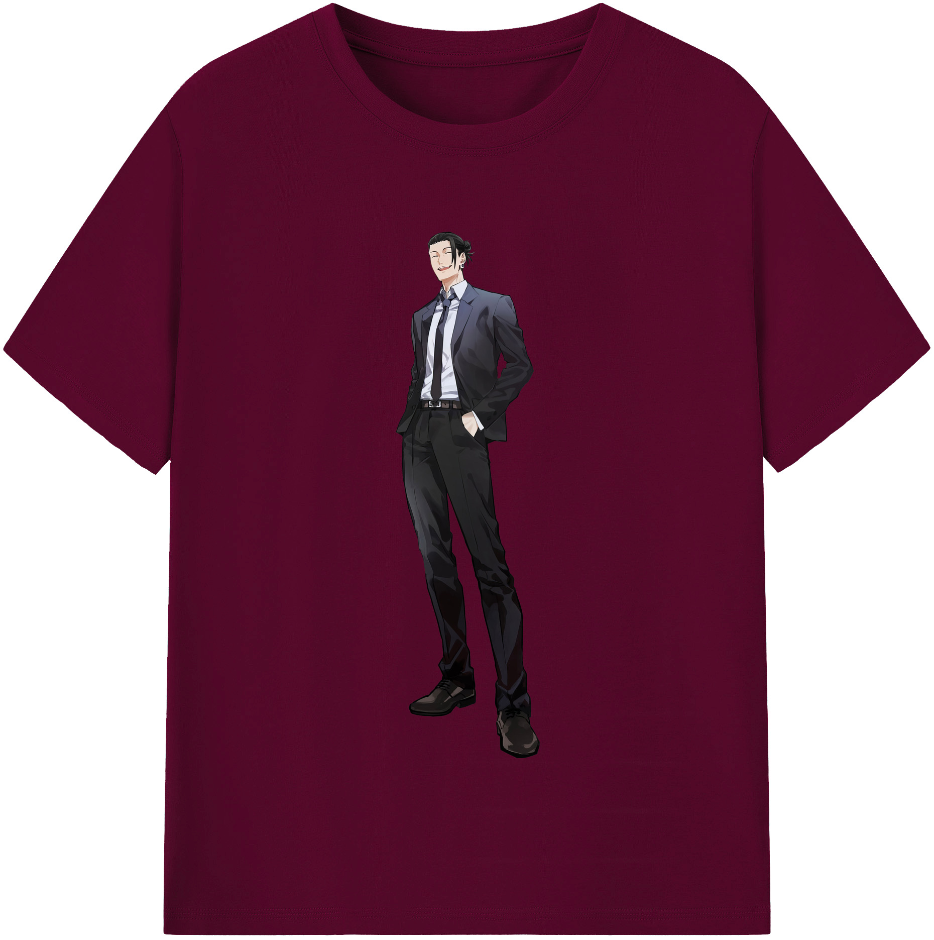 （画像用） 呪術廻戦 Jujutsu Kaisen レディースカジュアルプリントTシャツ（綿100％）